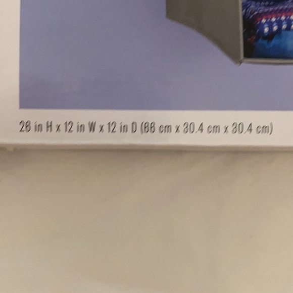 3-Shelf Hanging Closet Organizer in Gray - Picture 3 of 3